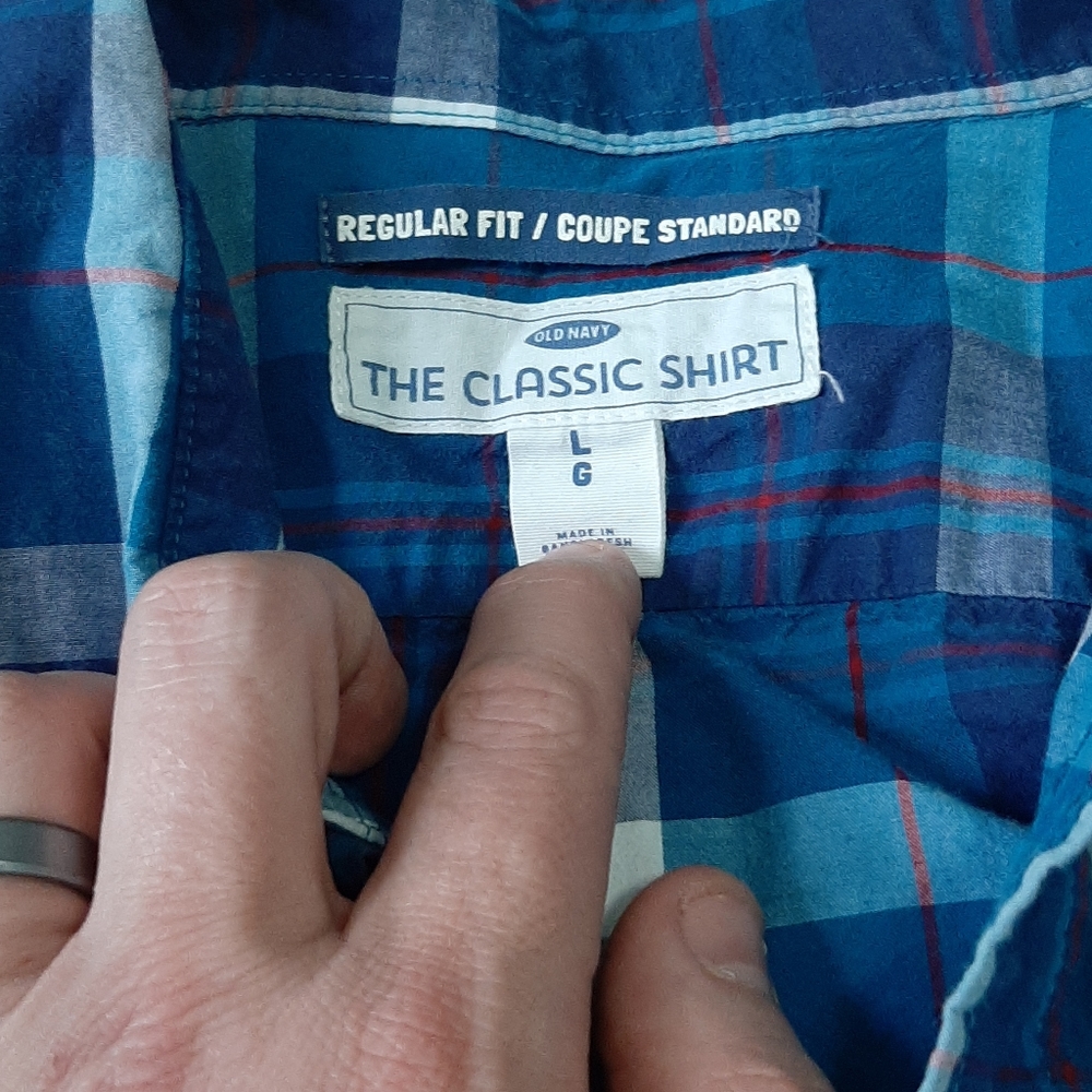 Long sleeve button down - Picture 2 of 2